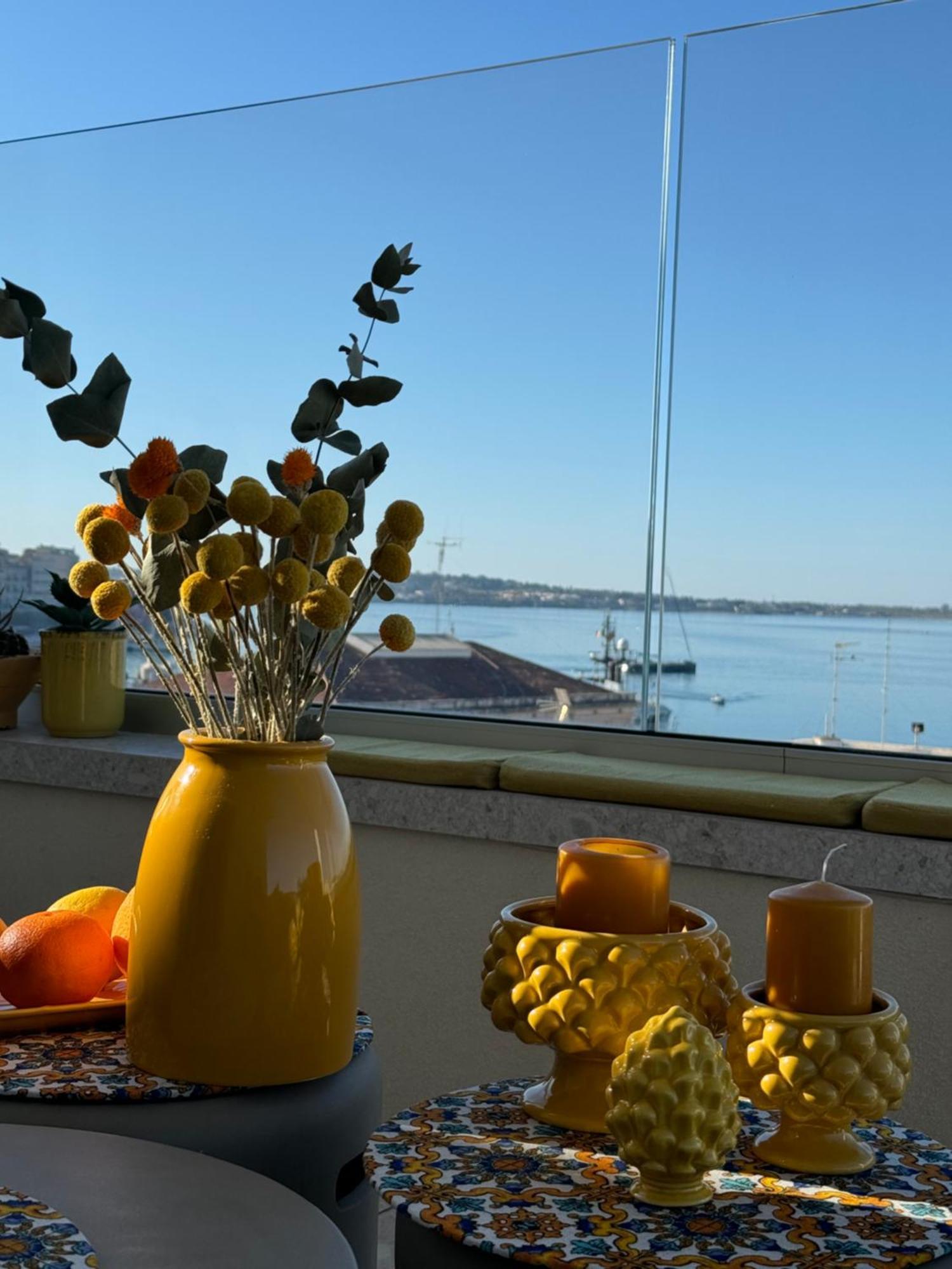 Bed and Breakfast La Terrazza Sul Porto Syrakus Exterior foto