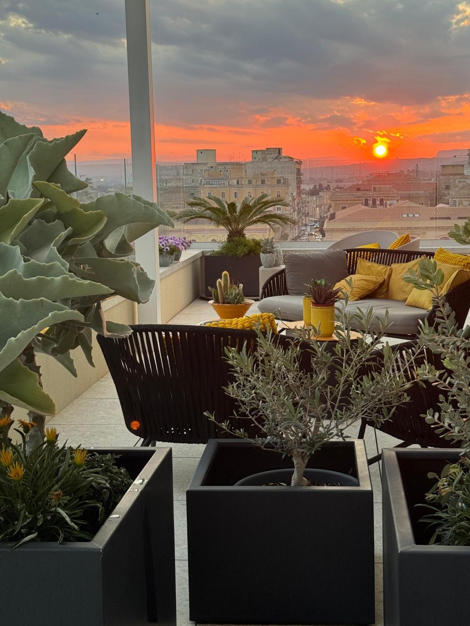 Bed and Breakfast La Terrazza Sul Porto Syrakus Exterior foto