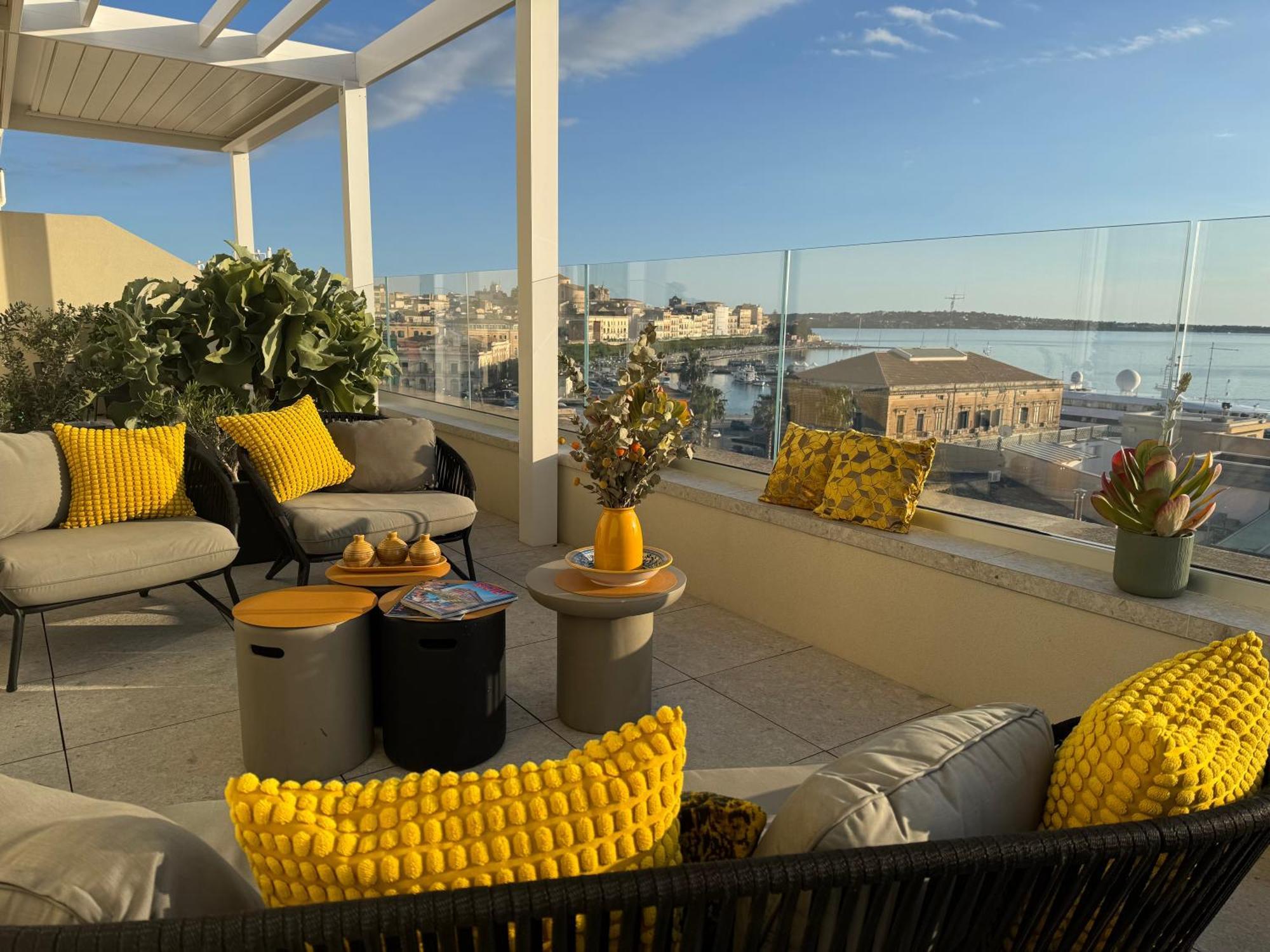 Bed and Breakfast La Terrazza Sul Porto Syrakus Exterior foto